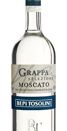 Bepi Tosolini Grappa di Moscato, Italy