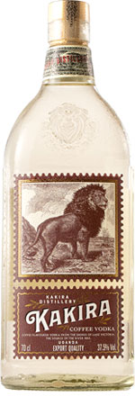 Kakira Coffee Vodka 37.5% 70cl