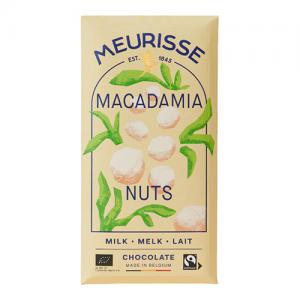 Meurisse Milk chocolate with Macadamia Nuts 100g 15