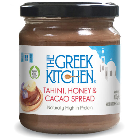 The Greek Kitchen Tahini Honey & Cocoa Spread - 300g