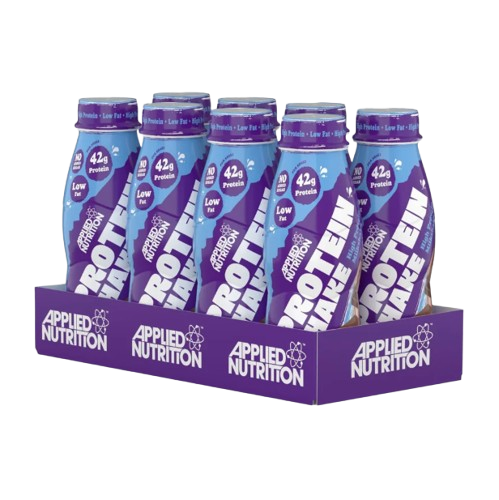 Applied Nutrition High Protein Shake Ready To Drink Double Chocolate 500ml x 8