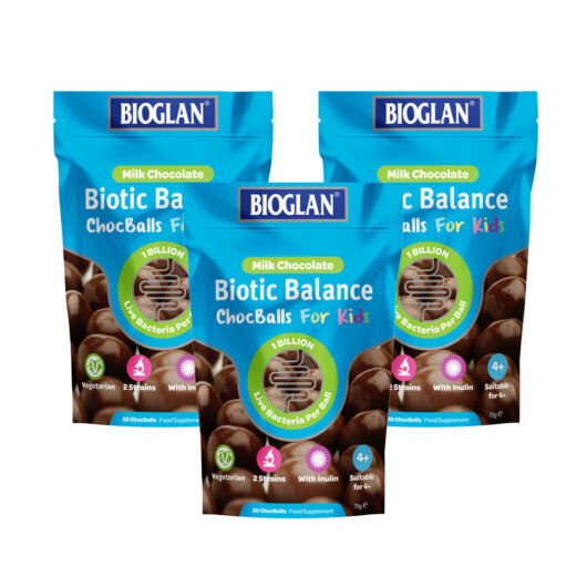 Bioglan Biotic Balance Milk Choc Balls 75g