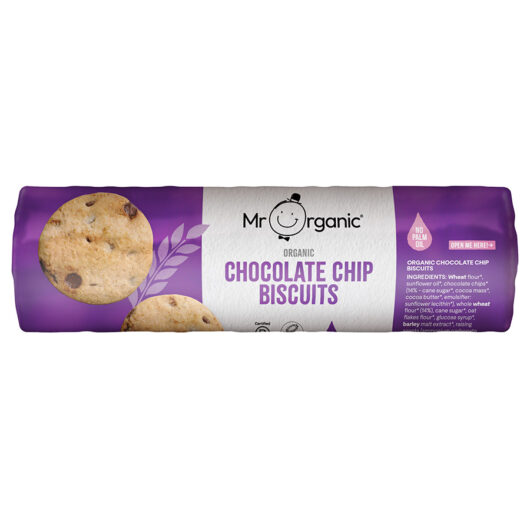 Mr Organic Chocolate Chip Digestive Biscuits - 250g