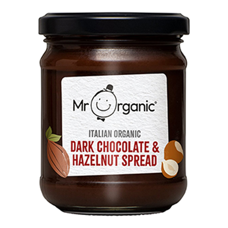 Mr Organic Dark Chocolate & Hazelnut Spread - 200g