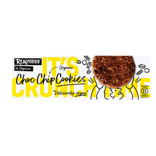 Organico Organic Vegan Chocolate Chip Biscuits - 110g