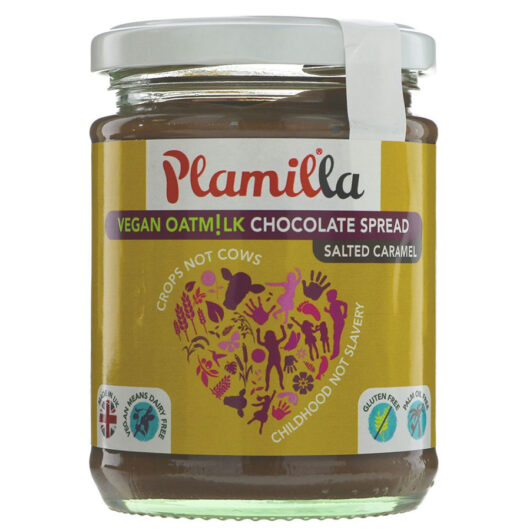Plamilla Vegan Oatm!lk Chocolate Spread - Salted Caramel - 275g