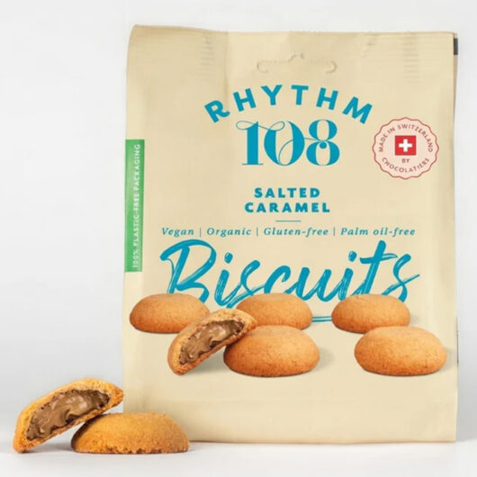 Rhythm 108 Biscuit Share Bag - Salted Caramel - 135g