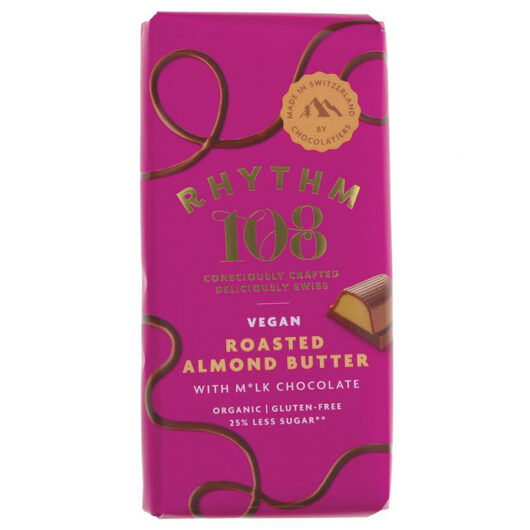 Rhythm 108 Roasted Almond Butter Bar - 100g