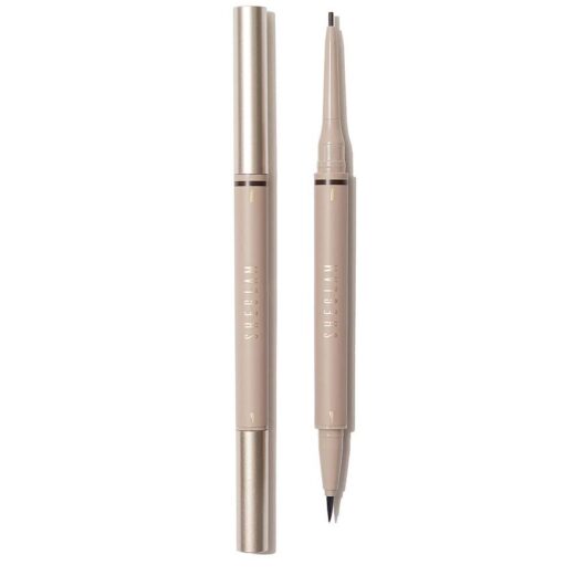 Sheglam Brows On Demand 2-In-1 Brow Pencil-Chocolate 0.05G & 0.35ml